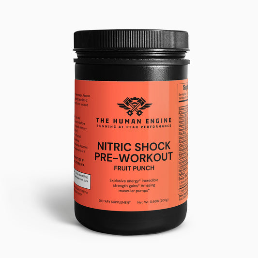 Nitric Shock Pre-Workout Powder (Fruit Punch)