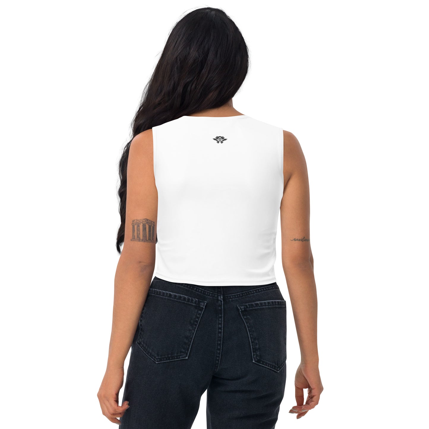 Logo Crop Top - The Human Engine