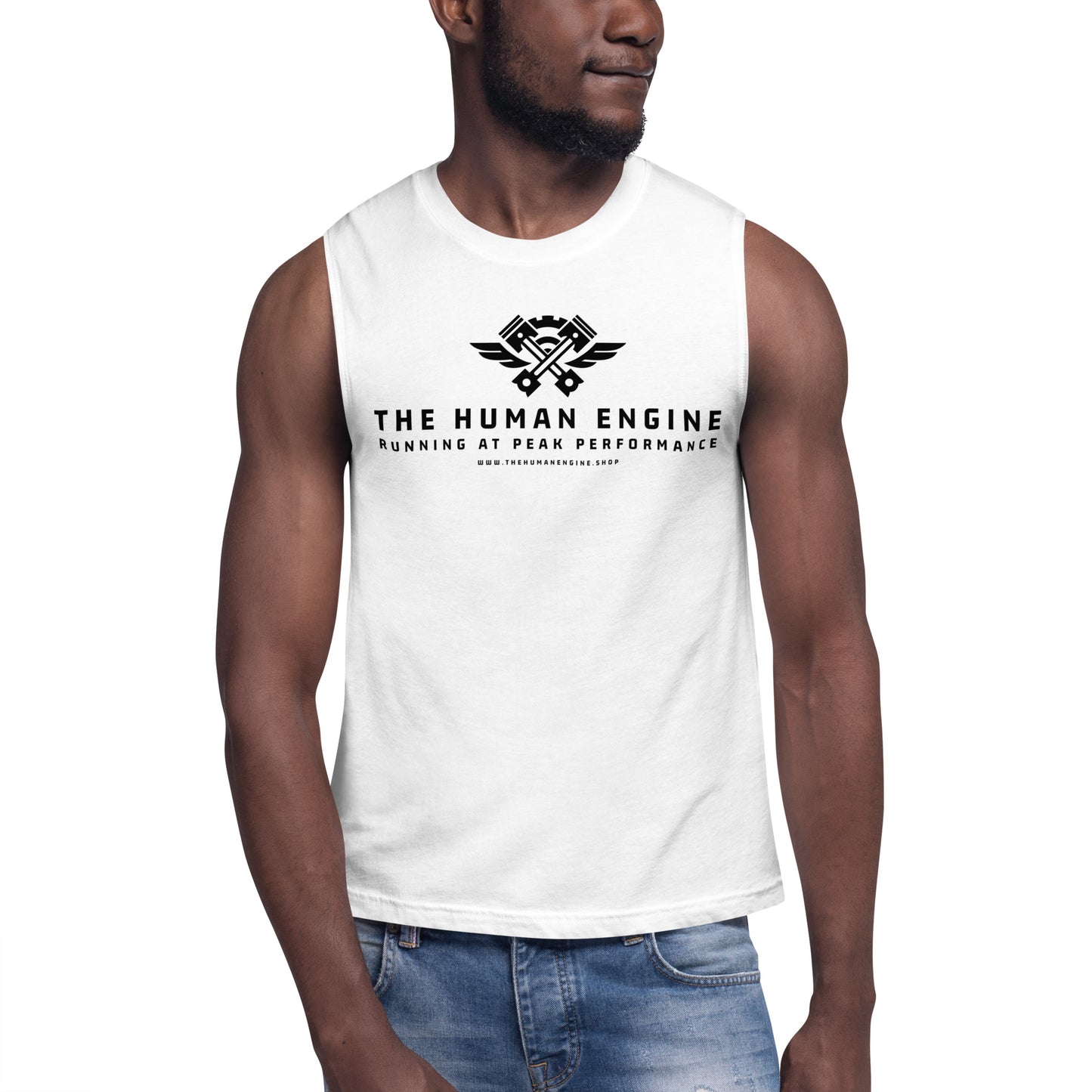 Logo Muscle Shirt - The Human Engine