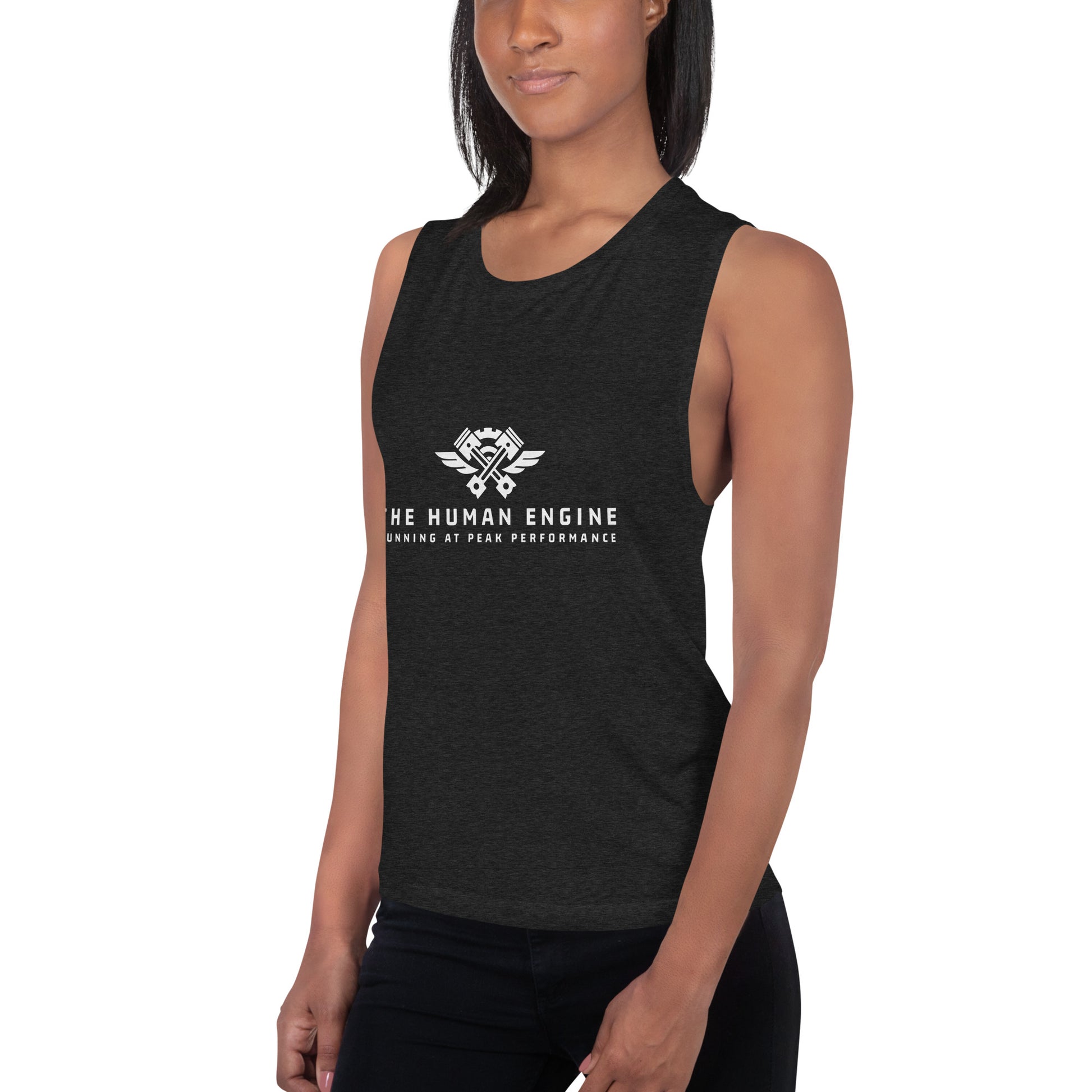 Ladies’ Muscle Tank - The Human Engine