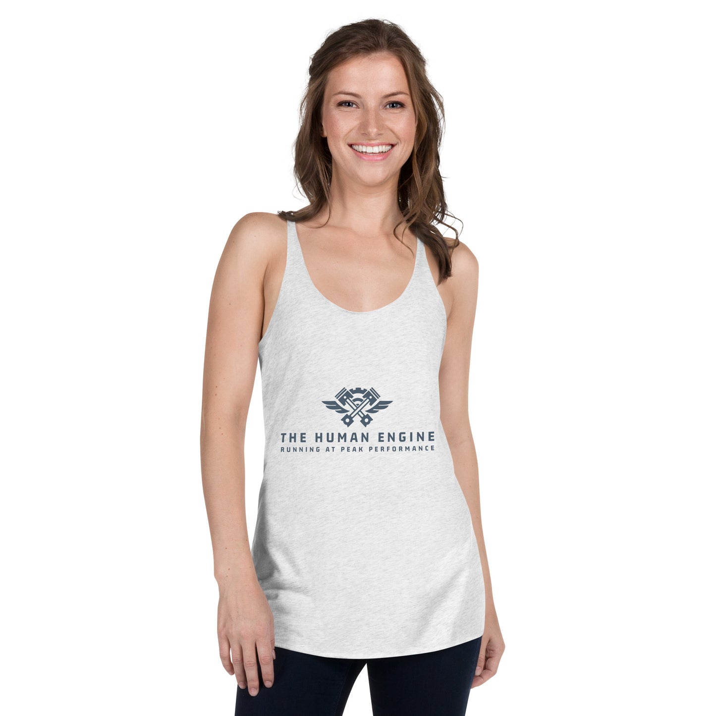 Women's Racerback Tank - The Human Engine