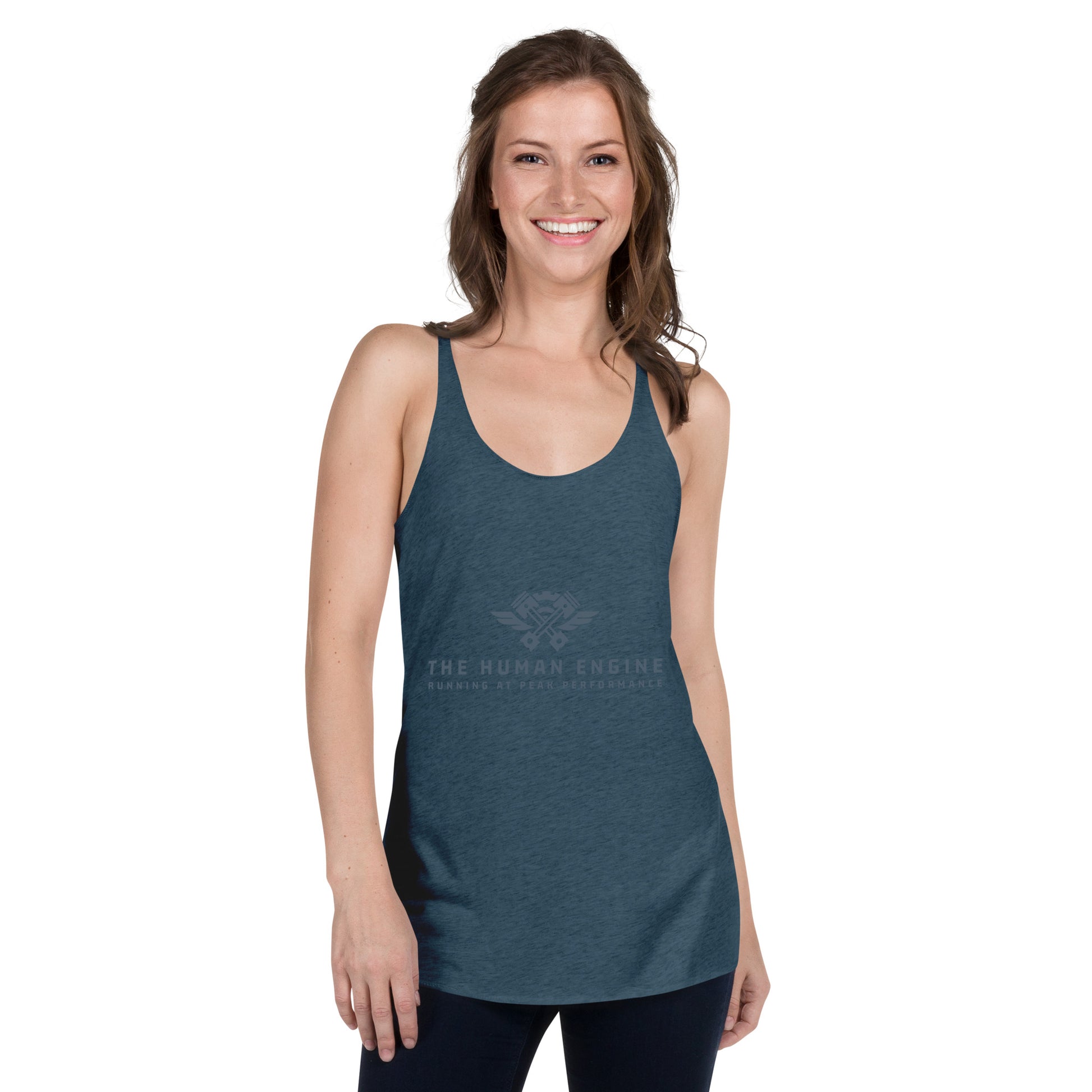 Women's Racerback Tank - The Human Engine