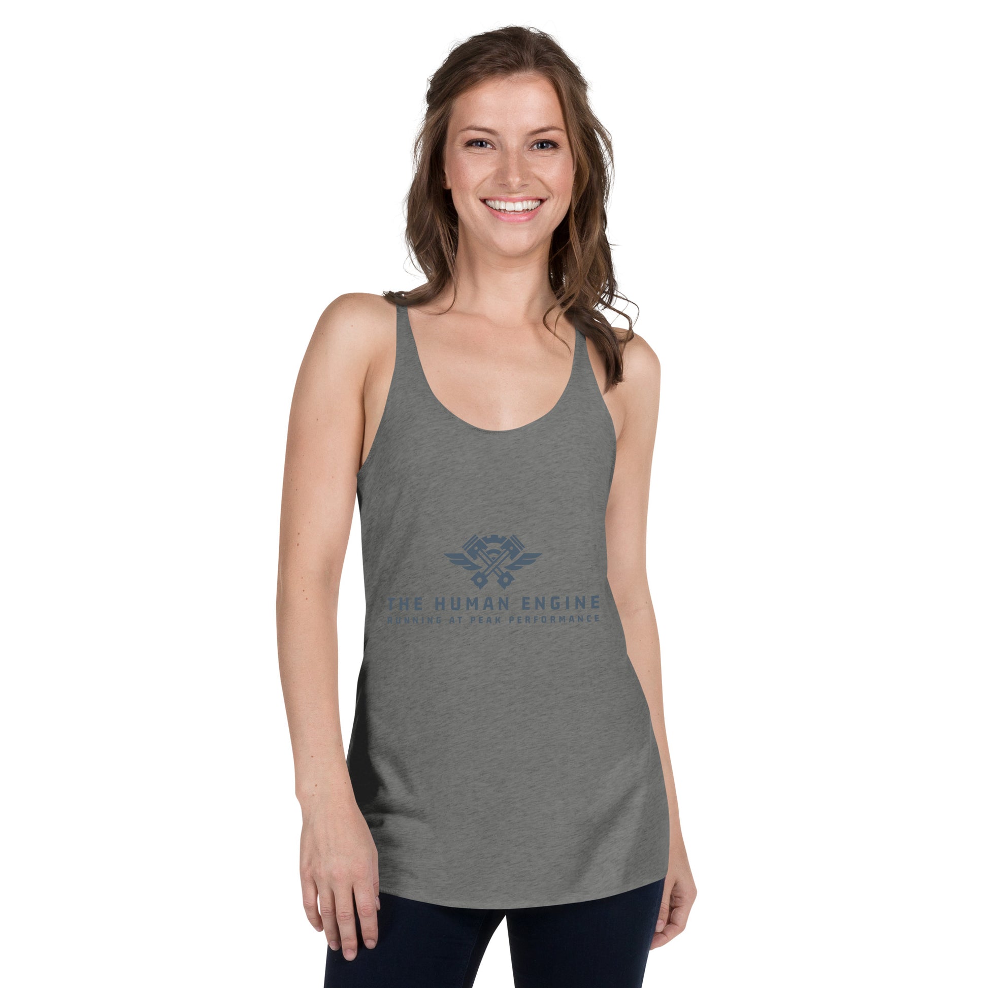 Women's Racerback Tank - The Human Engine