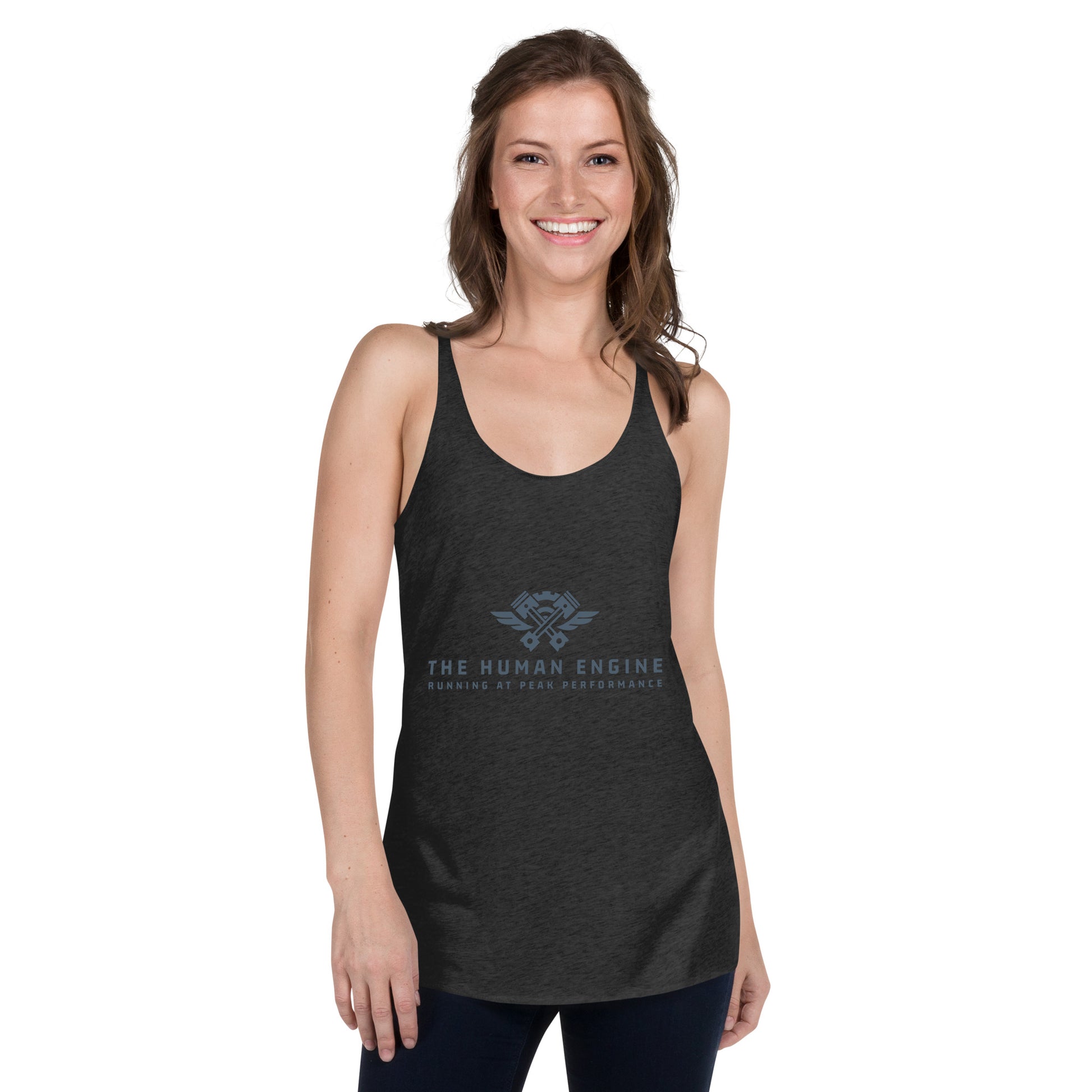 Women's Racerback Tank - The Human Engine