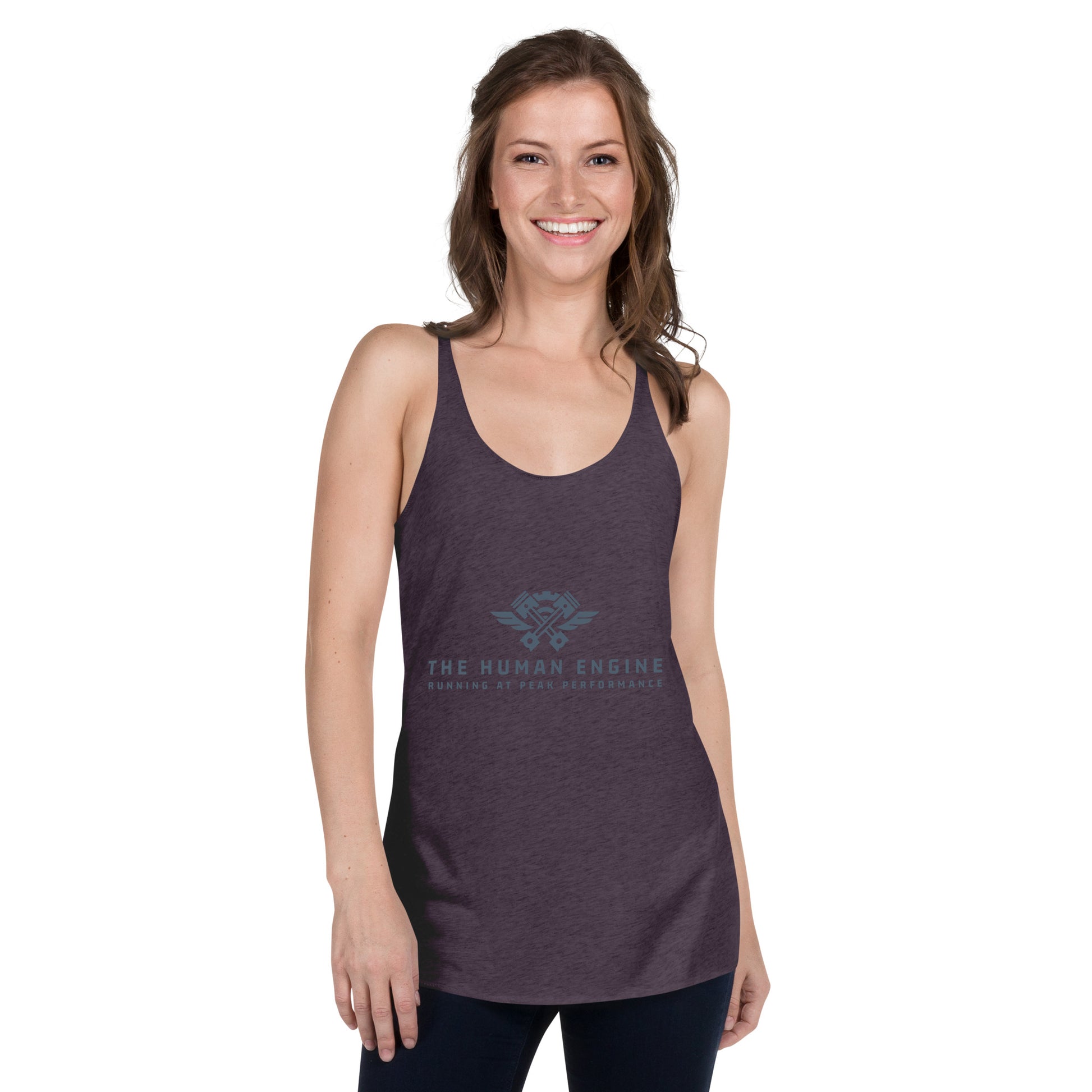 Women's Racerback Tank - The Human Engine