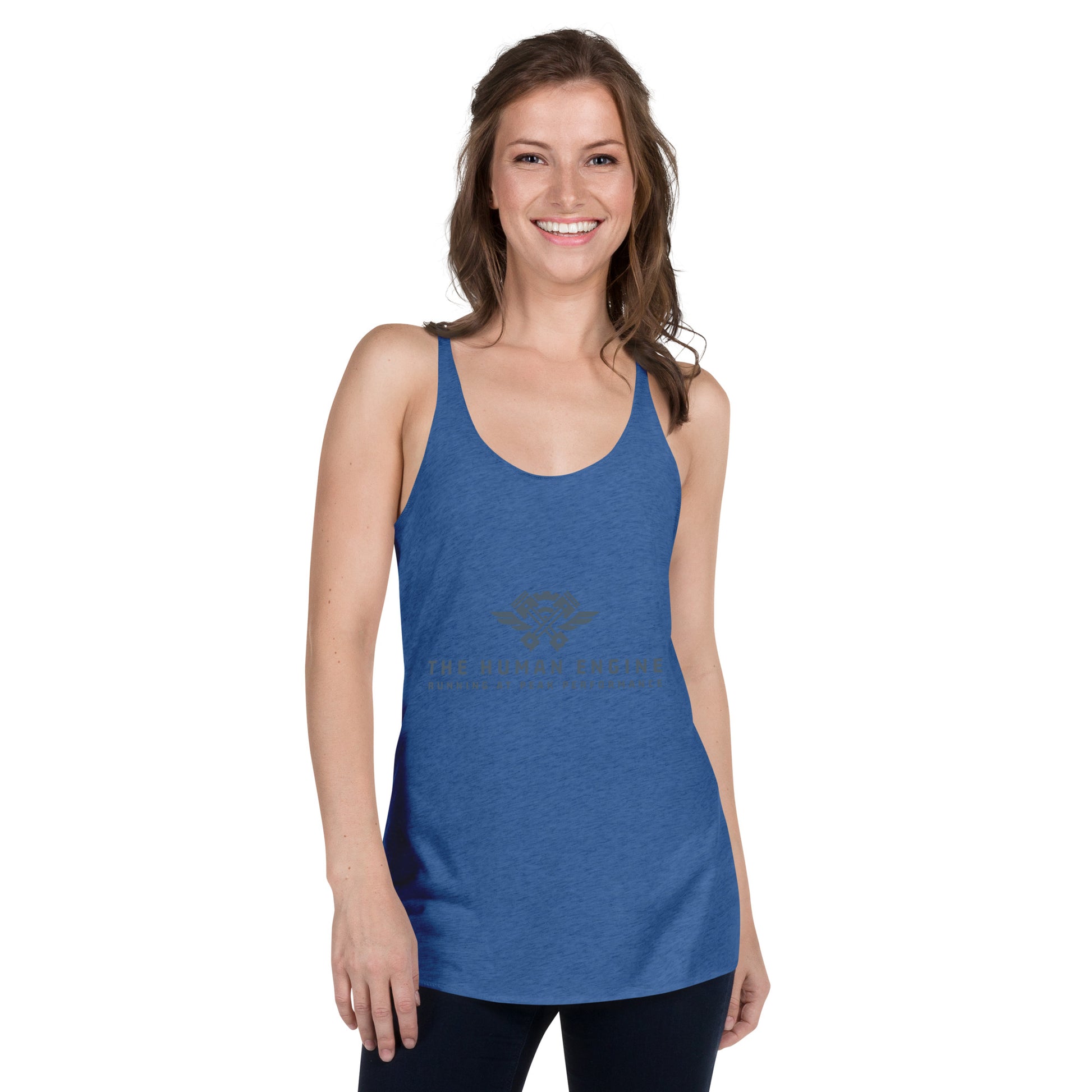 Women's Racerback Tank - The Human Engine