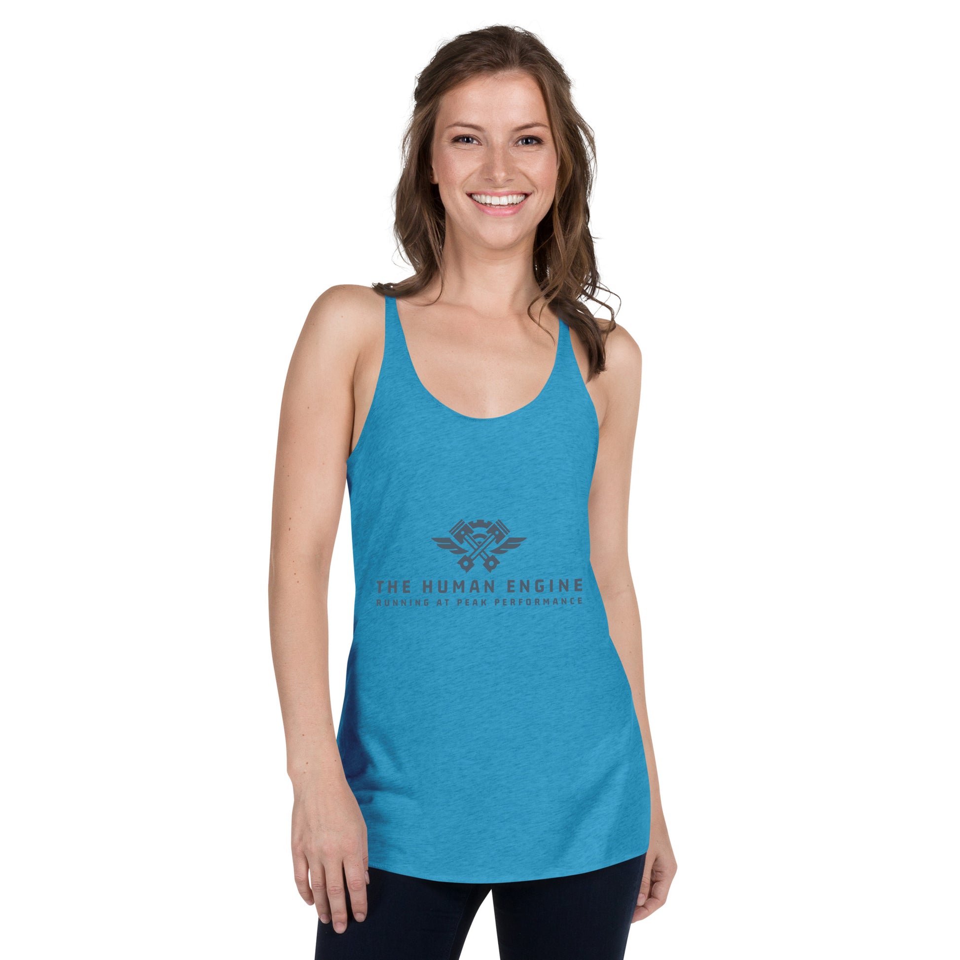 Women's Racerback Tank - The Human Engine