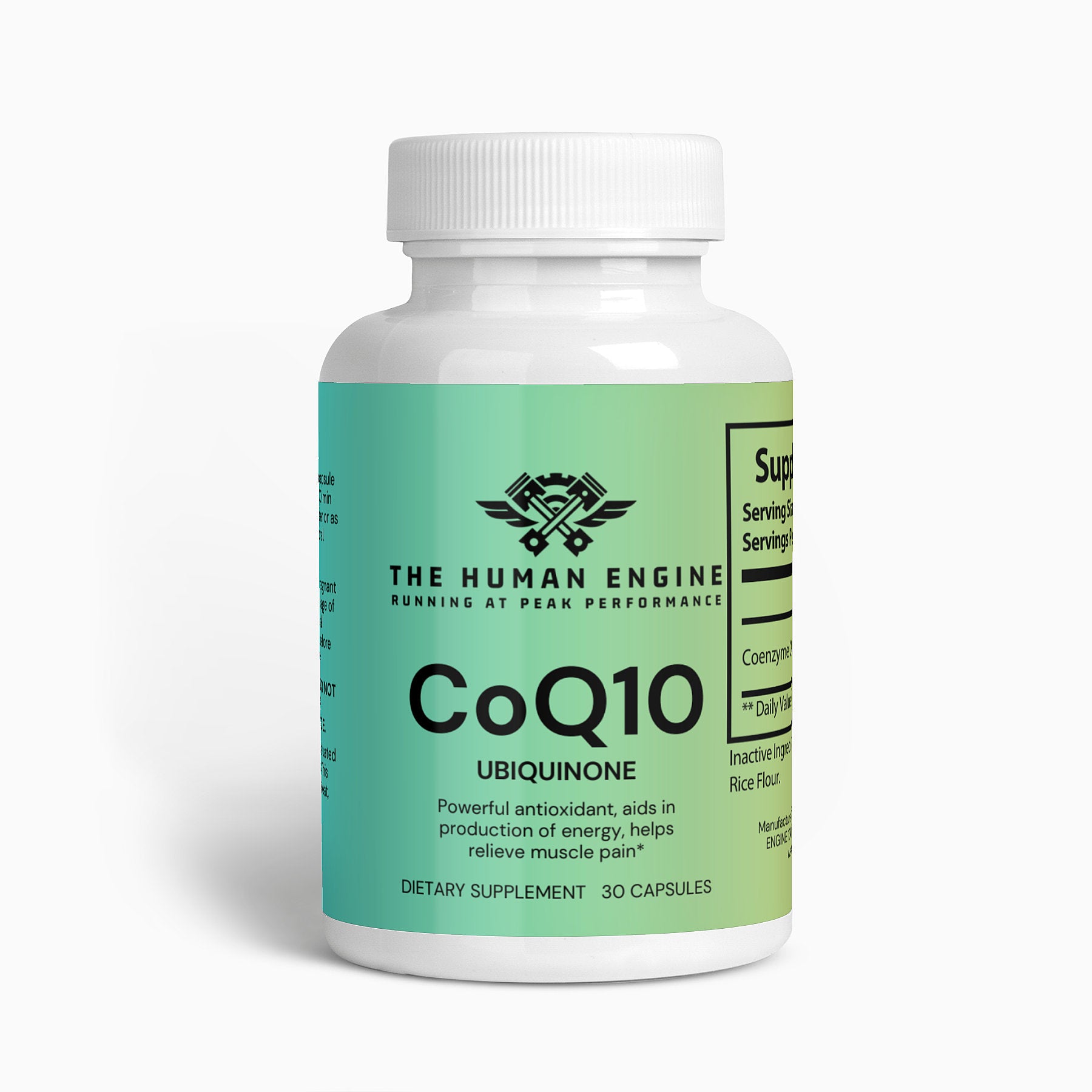 CoQ10 Ubiquinone - The Human Engine