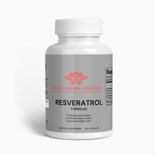 Resveratrol 50% 600mg - The Human Engine